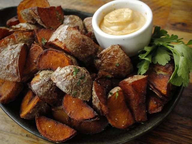 Crispy Red Potatoes.