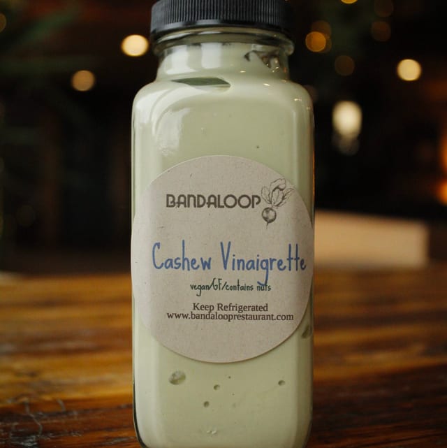 Cashew Vinaigrette.