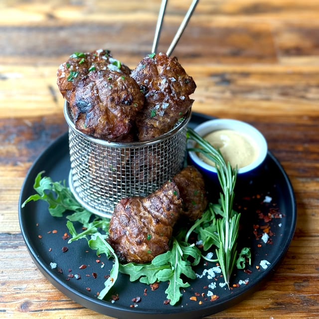 Crispy Sunchoke Basket.