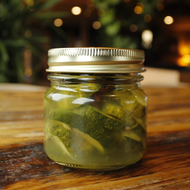 House Made Pickles.