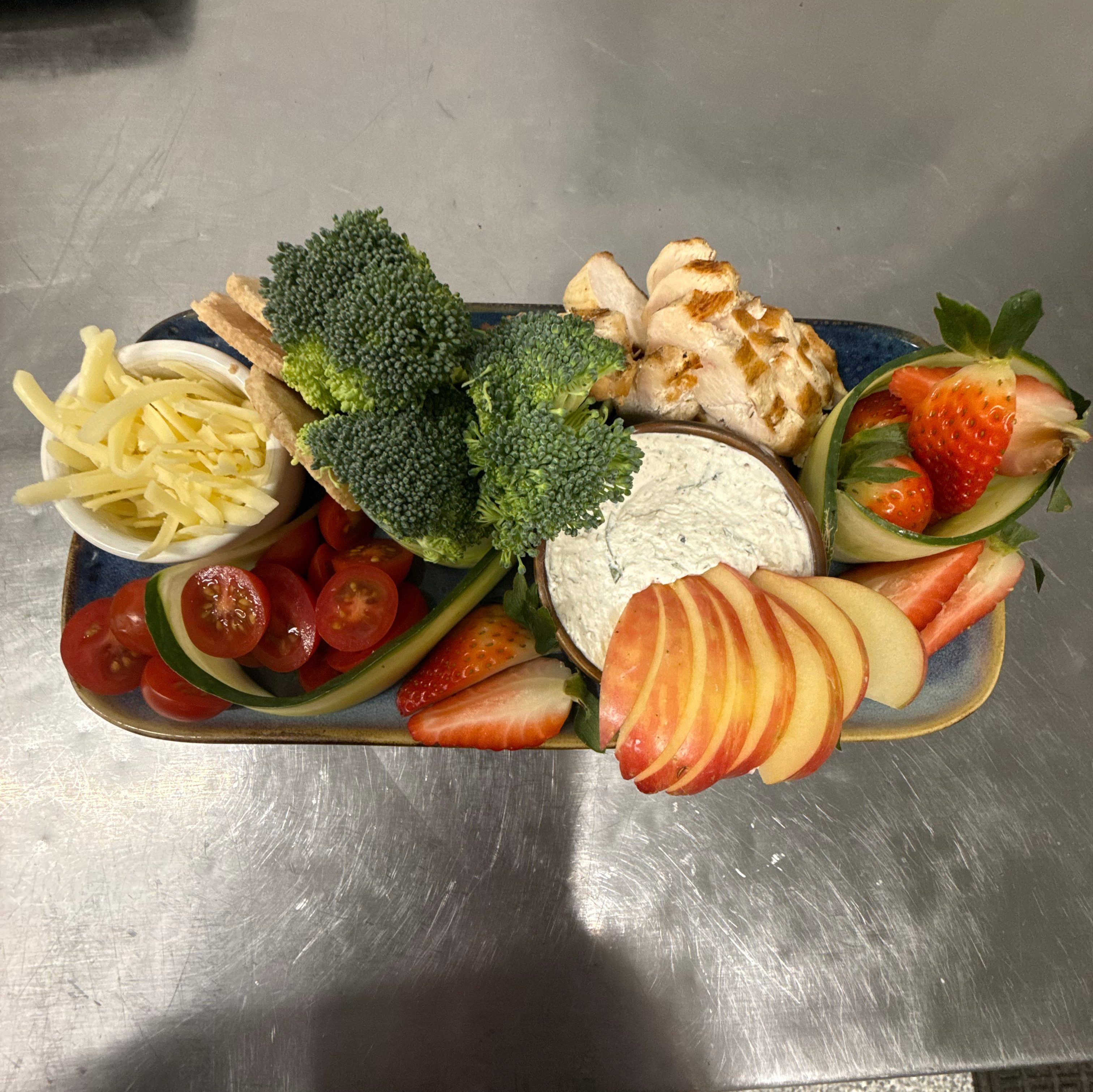 Snack Plate.