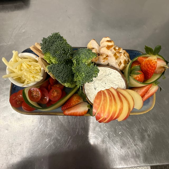 Snack Plate.
